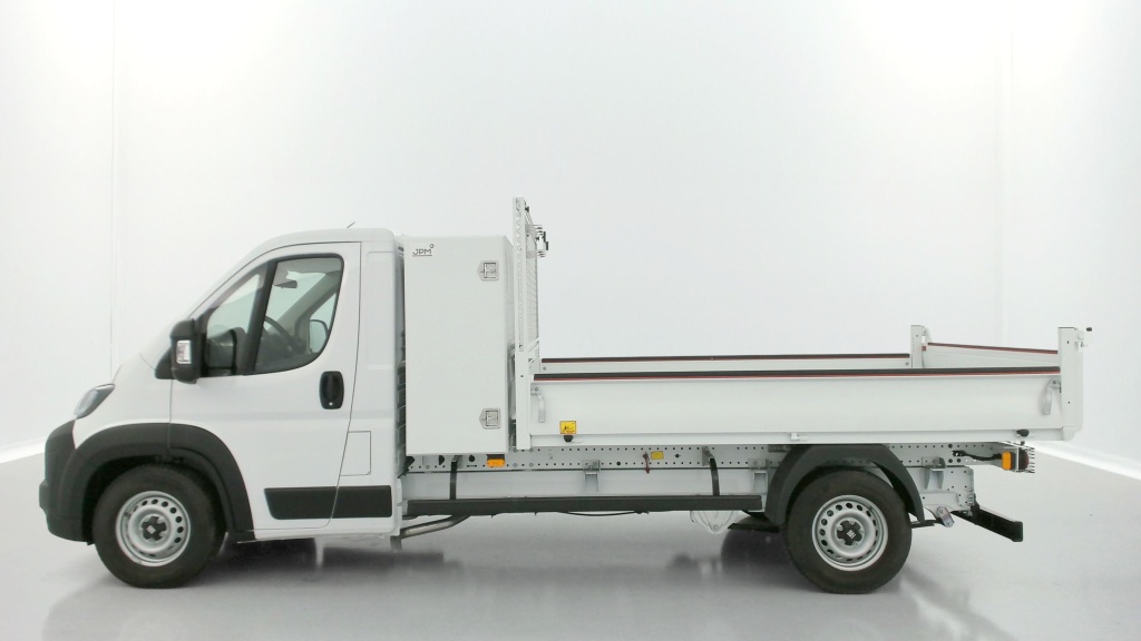 FIAT Ducato L3 (L) 3.5 t Maxi 140ch Heavy Duty Benne Acier + Coffre JPM  - ref: 8-GLI00024213 - Photo 4