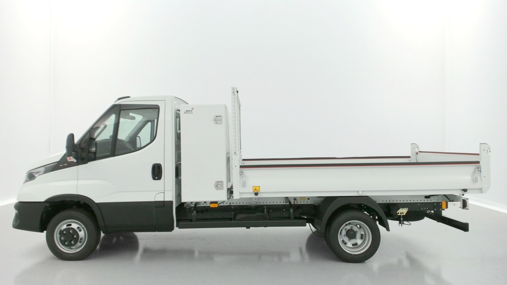 IVECO Daily 35C16H 3.0 160ch 3750 QUAD-TOR Benne + Coffre - ref: 8-GLI00027613 - Photo 4