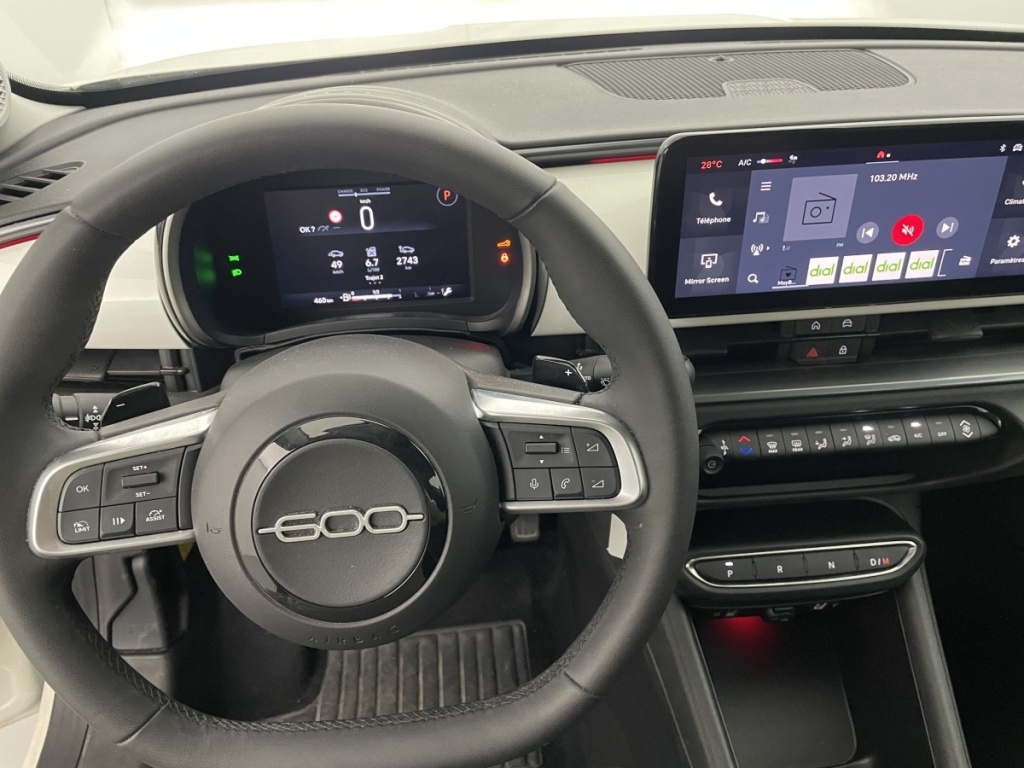 FIAT 600 1.2 Hybrid 110ch DCT6 - ref: 9-n9bndps - Photo 14