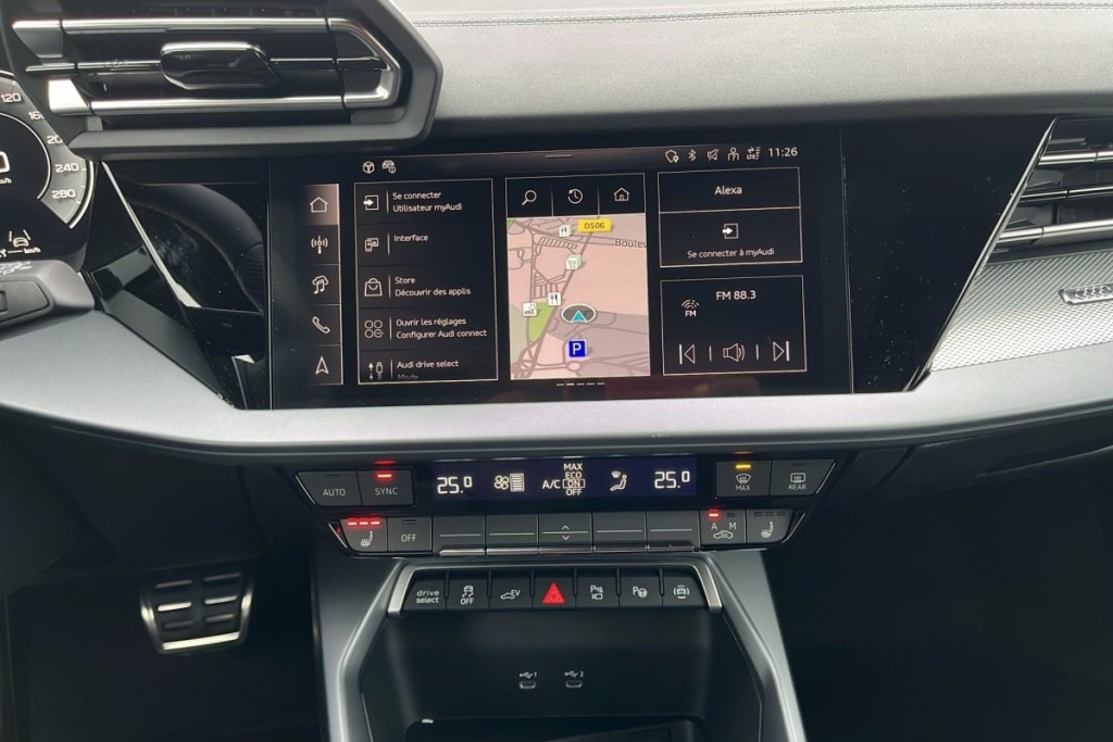AUDI A3 Sportback 45 TFSI E HYBRIDE RECHARGEABLE 272 S TRONIC 6 S LINE - ref: 1-358905 - Photo 17