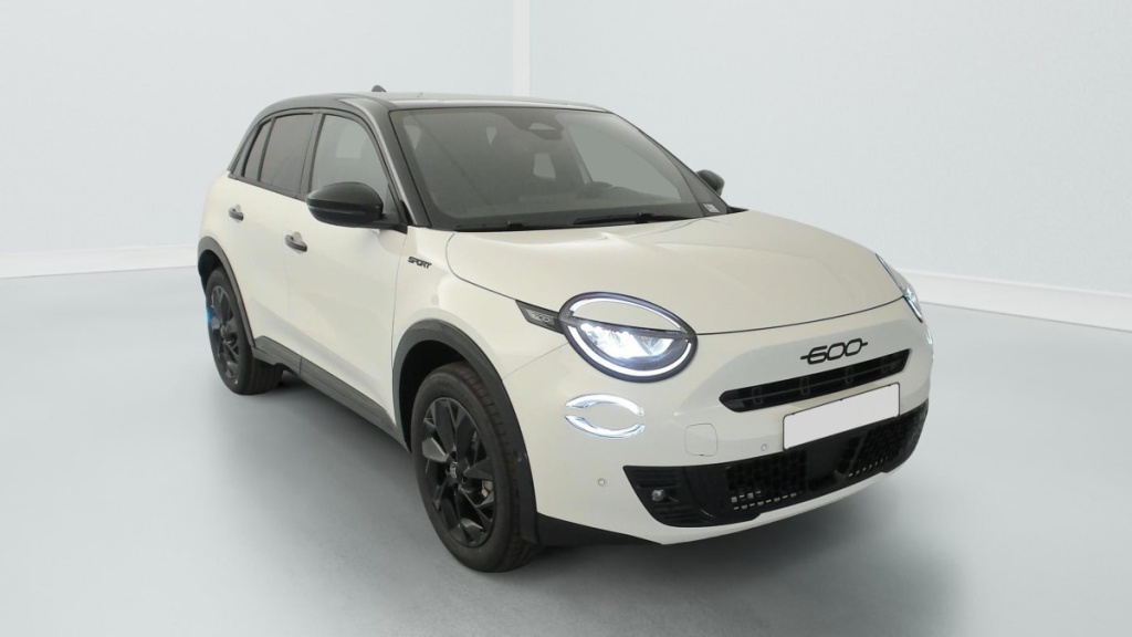 FIAT 600 T-Gen 3 1.2 Hybrid 145ch eDCT6 Sport - ref: 1-378346 - Photo 1