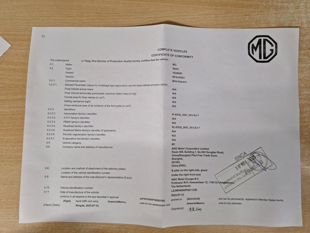 MG MG4 Luxury 64 kWh 204 hp - ref: 7-59460 - Photo 12