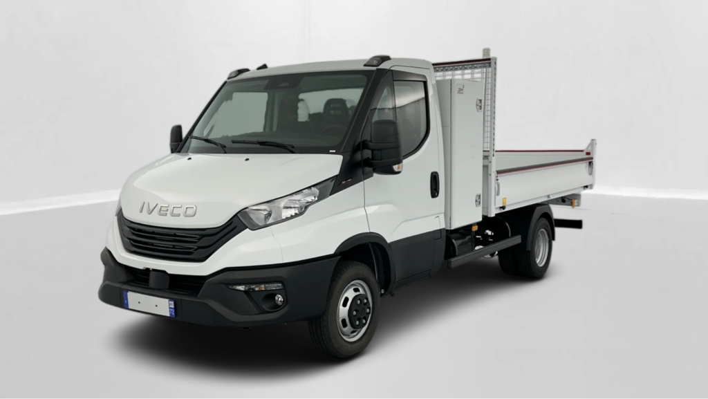 IVECO Daily 35C16H 3.0 160ch 3750 Benne + Coffre JPM - ref: 8-GLI00062331 - Photo 3