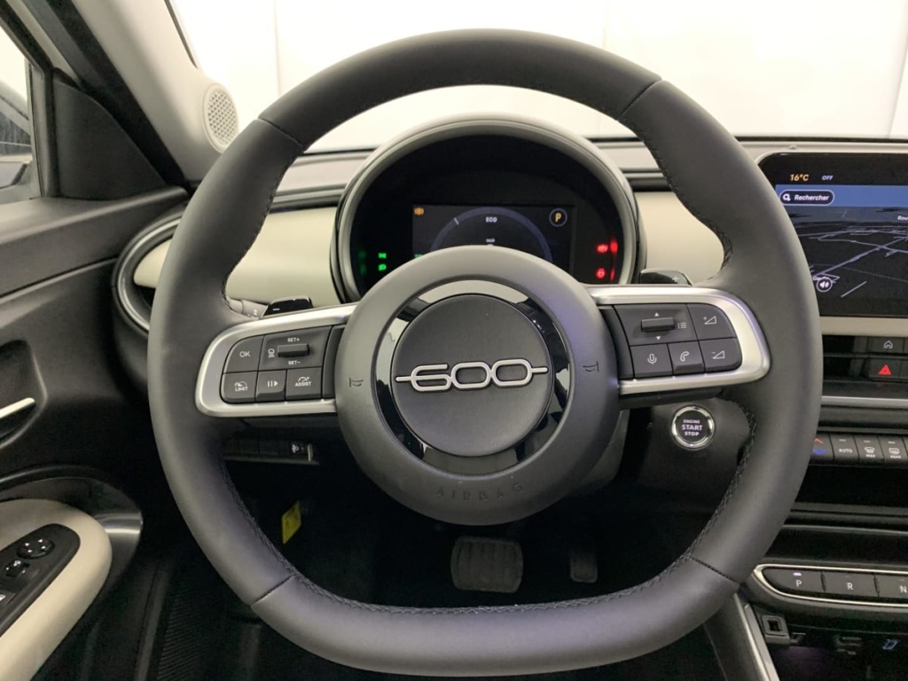 FIAT 600 T-Gen 3 1.2 Hybrid 145ch eDCT6 La Prima - ref: 1-379009 - Photo 19