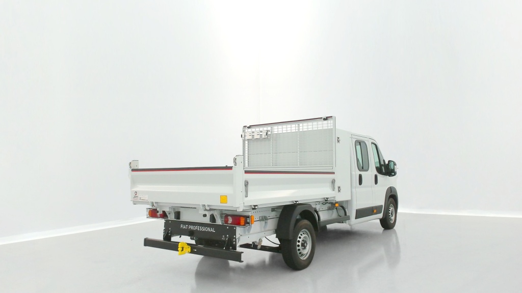 FIAT Ducato cabine approfondie L4 3.5t Maxi 2.2 180ch Heavy Duty Benne Aluminium + Coffre JPM - ref: 8-GLI00024216 - Photo 19
