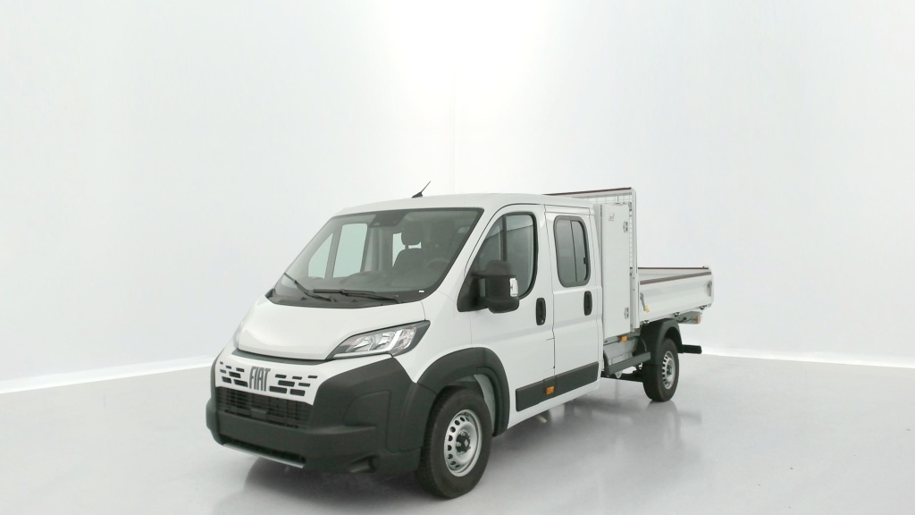 FIAT Ducato cabine approfondie L4 3.5t Maxi 2.2 180ch Heavy Duty Benne Aluminium + Coffre JPM - ref: 8-GLI00050391 - Photo 3
