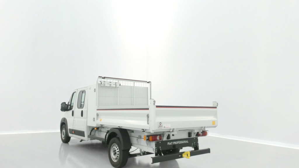 FIAT Ducato cabine approfondie L4 3.5t Maxi 2.2 180ch Heavy Duty Benne Aluminium + Coffre JPM - ref: 8-GLI00050391 - Photo 5