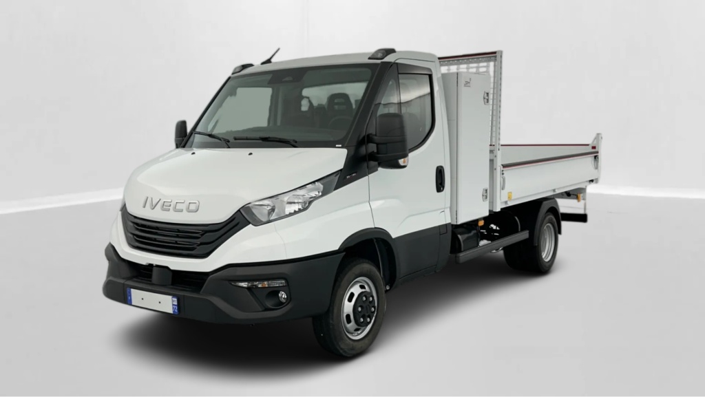 IVECO Daily 35C18H 3.0 180ch 3750 Benne + Coffre JPM  - ref: 8-GLI00062330 - Photo 3
